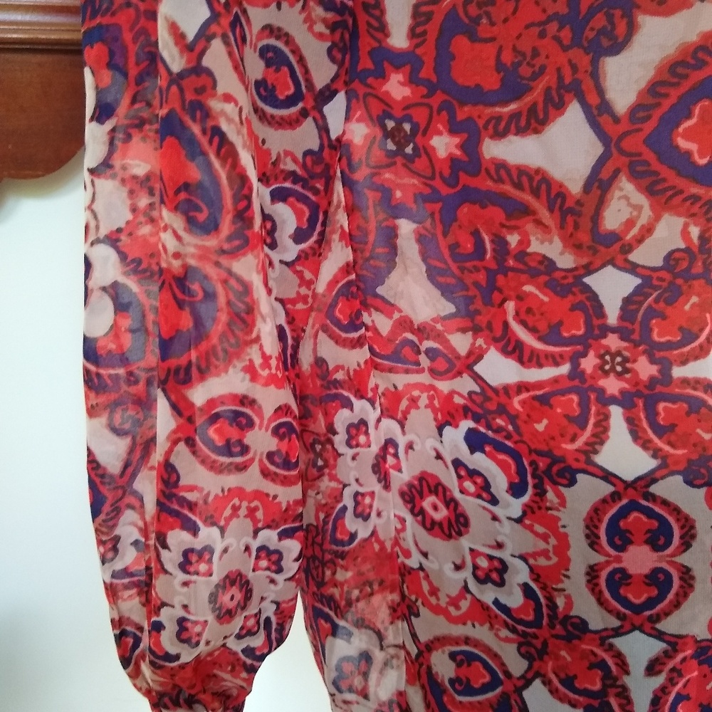 😉SOLD😉Daisy Fuentes Size XS.Red and Navy. I ❤️ Bundles. CLOSING CLOSET - Picture 6 of 8